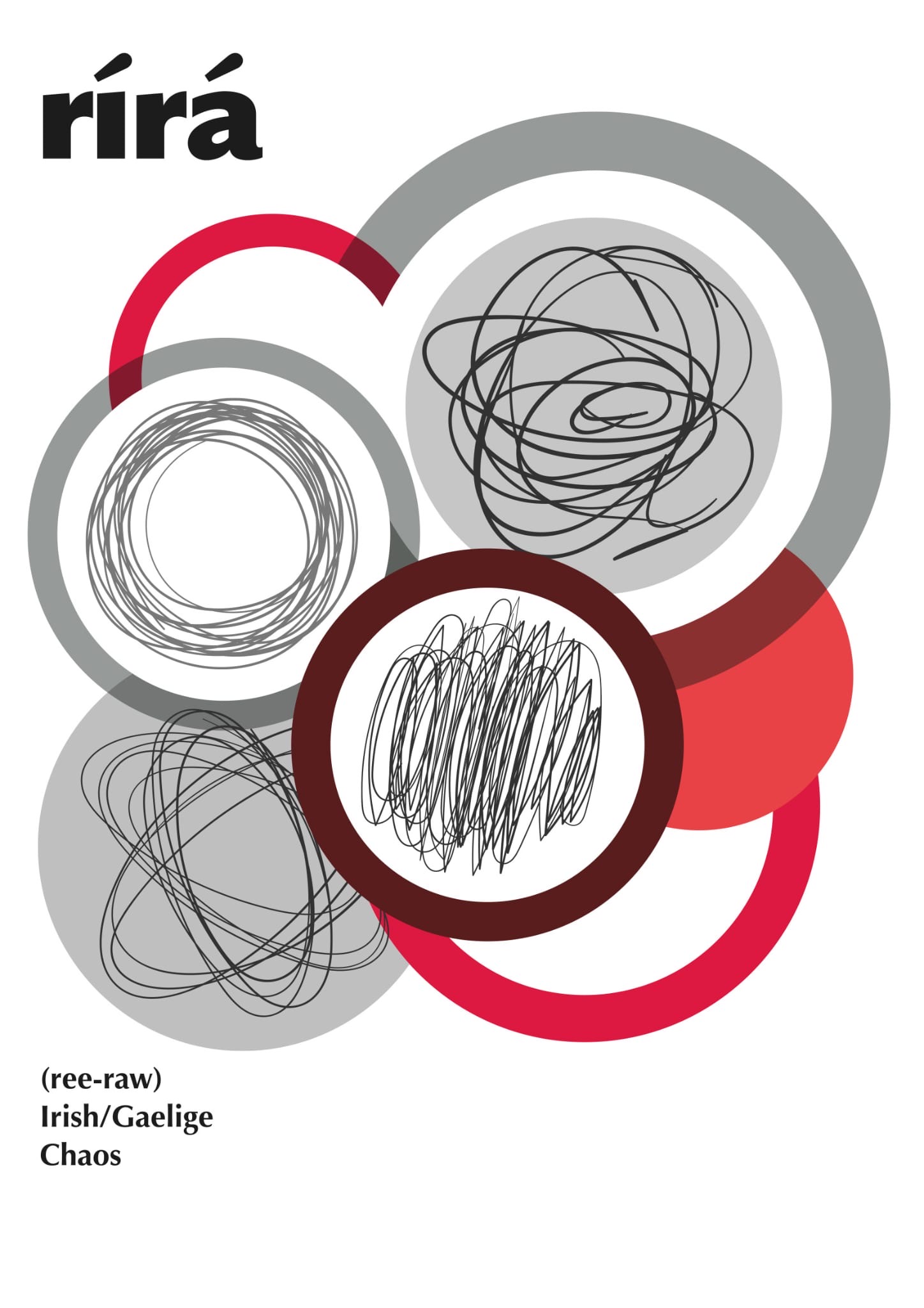 Rírá artwork — Irish/Gaeilge, Chaos